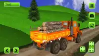 Offroad Cargo Truck Driving 3D Screen Shot 0