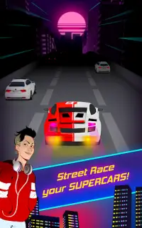 MERGE CITY: MOTOR EMPIRE - Car Idle Racing Game Screen Shot 1