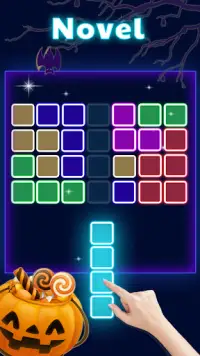 Glow Puzzle blok - klasyczna gra logiczna Screen Shot 3