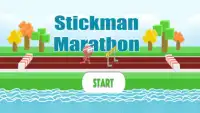 stickman marathon Screen Shot 0