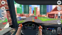 City Coach Bus Driver 3D Bus Simulator Screen Shot 4
