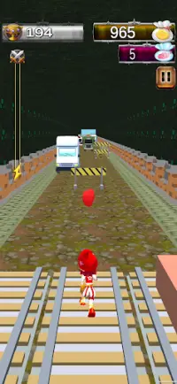 Subway Super Princess Hero Runner 3D Endless Game Screen Shot 12