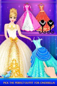 makeover kecantikan Cinderella: salon putri Screen Shot 2