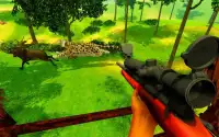 jeu de chasse de cerfs aventure de jungle Screen Shot 0