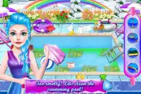 Ice Princess Winter Decoration Cleaning Game Screen Shot 6