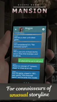 Mansion. Text Adventure Screen Shot 1