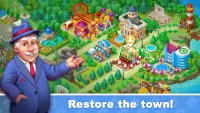 Town Blast: City Restoration - Blast Game & Puzzle Screen Shot 2
