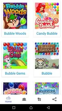 Bubble Shooter Games Screen Shot 0