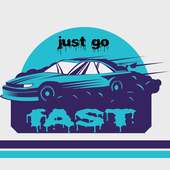 just go fast car race