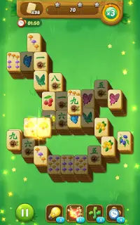 Puzzle de la forêt de mahjong Screen Shot 6
