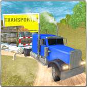 Truck Driving Cargo Transport