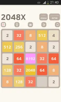 2048 melampau (5X5) Screen Shot 6