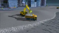 Rio areia escavadeira simulador 3d Screen Shot 2