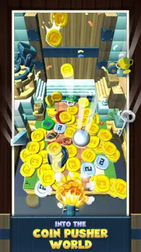 Decisive Coin Pusher : Free Coin Dozer Game Screen Shot 0