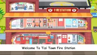 Tizi Town Kids Firetruck Games Screen Shot 0