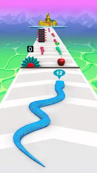 Snake Run Race・Fun Worms Games Screen Shot 2