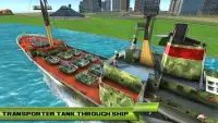 Army Tank Transport Truck Game Screen Shot 4