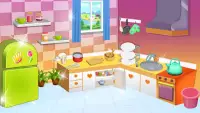 गन्दा गुड़िया घर क्लीनर: घर की सफाई के खेल Screen Shot 0