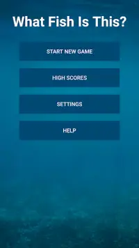 Fish Identification Game Screen Shot 0