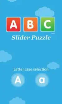 ABC Slider Puzzle Game Screen Shot 0