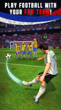 Shoot Goal - Copa do Futebol Multiplayer 2019 Screen Shot 0