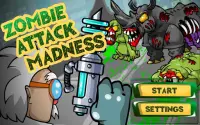 Zombie Attack Madness: Пушки против зомби Screen Shot 16