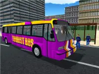 Tourist Bus NYC Offroad Driving Mountain Challenge Screen Shot 9