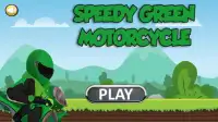 Speedy Green Motorcycle Screen Shot 0