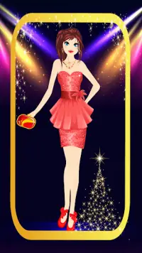 Dress Up Girl Game - Christmas Screen Shot 0