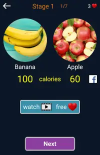 Calorie quiz: Food and drink Screen Shot 3