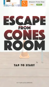 Escape from Cones Room Screen Shot 0