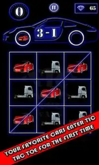 Tic Tac Toe: Noughts & Crosses: Cars: XO Game 2020 Screen Shot 1