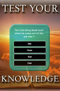 Holy Bible Faith Test Quiz Screen Shot 1