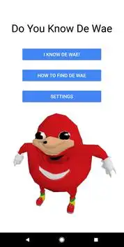 Ugandan Knuckles Screen Shot 0