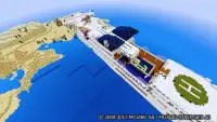 Необитаемый остров Minecraft карта Screen Shot 5