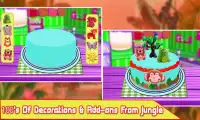 ジャングルケーキメーカー料理ゲーム Screen Shot 2
