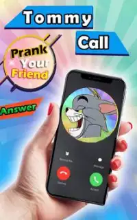Instant Tom cat call prank - fake call cat tom Screen Shot 0