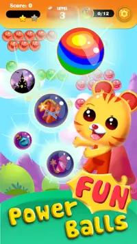Bubble Cat - Bubble Shooter Screen Shot 2