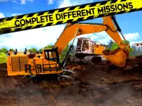 Heavy Excavator Simulator 2018: Road Construction Screen Shot 2