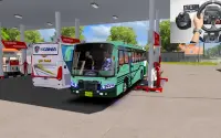 US Smart Coach Bus 3D: Free Driving Bus Games Screen Shot 2