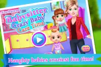 Babysitter Mania - Crazy Baby Care Time Screen Shot 0
