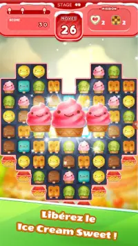 Ice Cream Mania :  Match 3 Puzzle Screen Shot 5