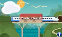 عبة القطارات الألغاز للأطفال - لعبة القطار للأطفال Screen Shot 0