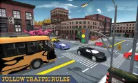 Simulator bas Amerika Syarikat: permainan bas Screen Shot 0