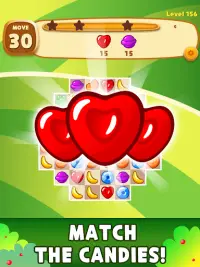 Cukierki Pop: Match 3 Smaczne Puzzle Screen Shot 14