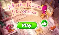 Masha game room decoration ツ Screen Shot 0