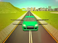 Flying Sport Car Simulator2016 Screen Shot 11