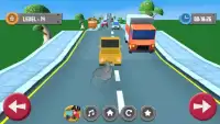 Racing Car Cartoon 3D Screen Shot 2