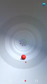 Hyper loop Bump Colour Ball Tunnel - Fast 3d Ball Screen Shot 1