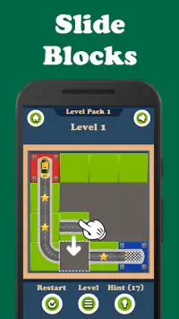 Unblock Taxi Slide Tile Puzzle Screen Shot 1